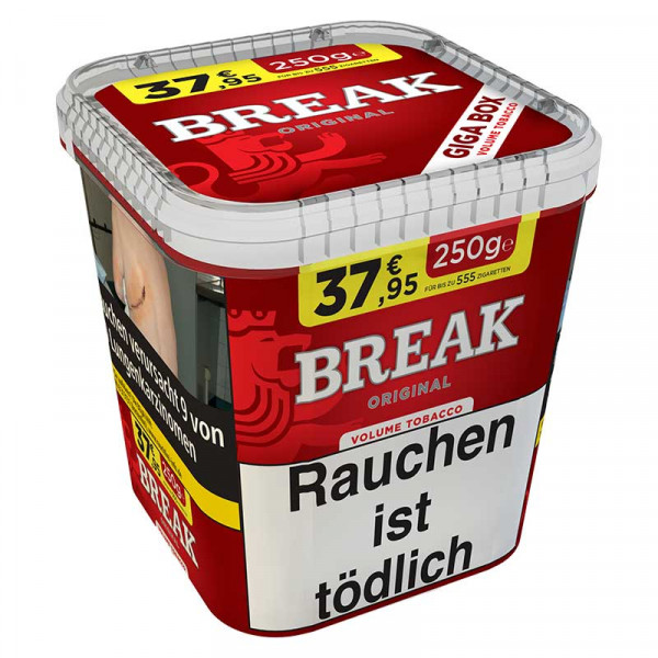 Zigarettentabak Break Original Volumen 250 g TABAK BÖRSE24 de