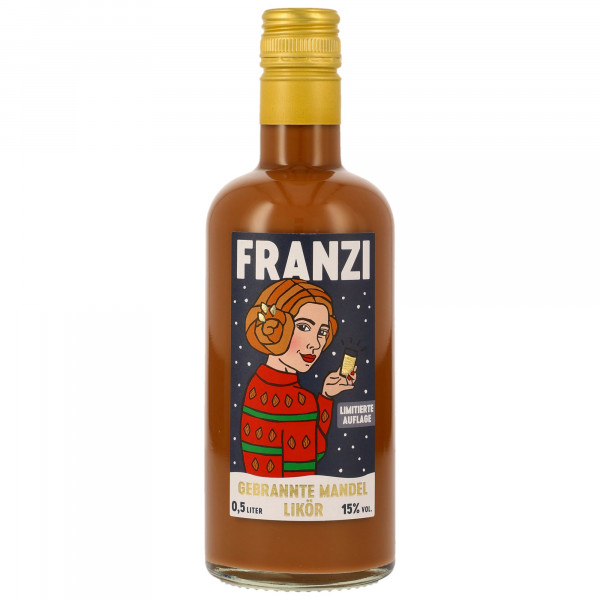 Likoer FRANZI Gebrannte Mandel 500 ml