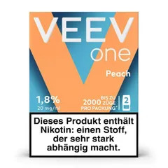 E-Shisha VEEV ONE PODS PEACH