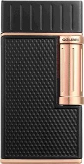 COLIBRI Feuerzeug "Julius II" schwarz/rosegold