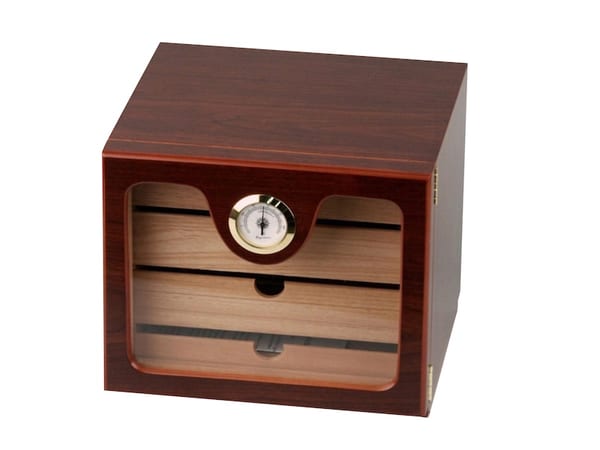 Humidor Schrank Acrylscheibe fuer ca. 50 Zigarren