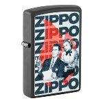 ZIPPO schwarz matt Vintage Zippo 60007353