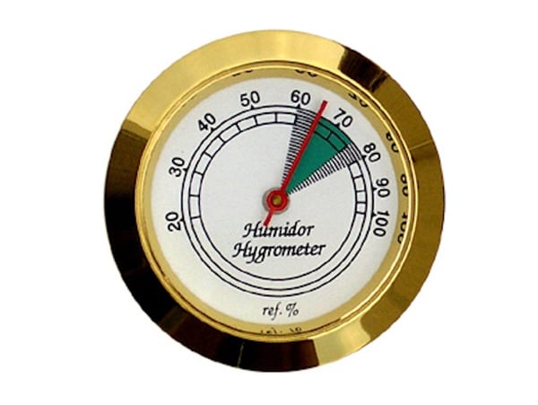 Hygrometer gold 37mm Durchmesser