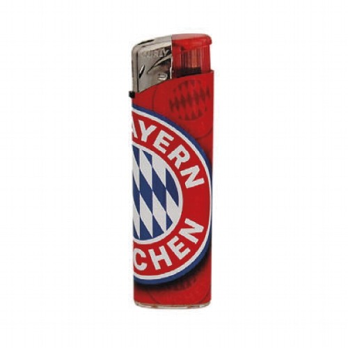 Einwegfeuerzeug Piezo CR FC Bayern big Logo sortiert 50 Stueck