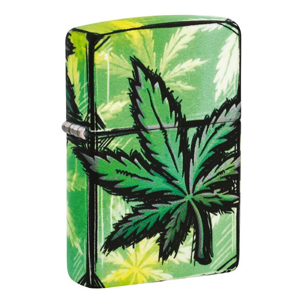 ZIPPO color 540° Cannabis Glow in the Dark 60007204