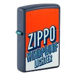 ZIPPO navy blue matt Zippo Blockfarben 60007348