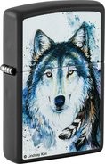 ZIPPO schwarz color "Lindsay Kivi Wolf" 60006987