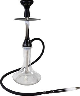 SHISTAR Shisha "Bagdad" schwarz/weiss 1er/57cm