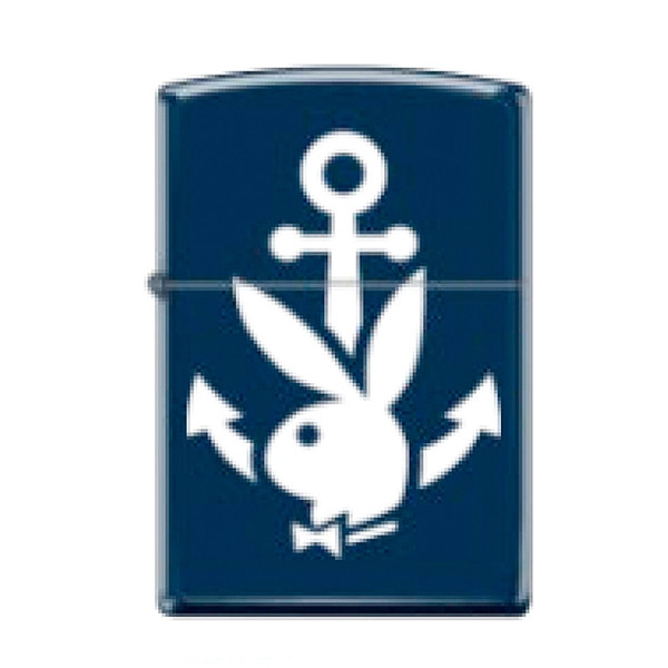 ZIPPO navy matt Playboy Design 3 60007472