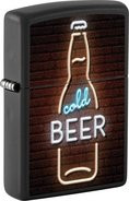 ZIPPO schwarz 3D-Druck "Beer Sing" 60007047