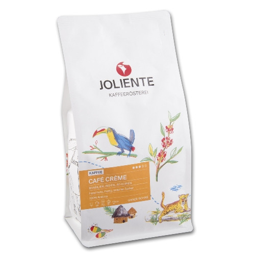 JOLIENTE Café Crème 100 % Arabica 500 Gramm