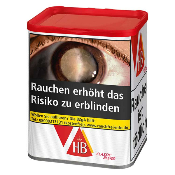 HB Classic Blend Zigarettentabak Feinschnitt 90 G | TABAK-BÖRSE24.de