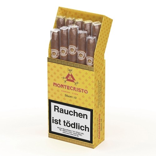 Montecristo Short 10 Zigarren Montecristo Kubanische Zigarren Zigarren Tabak Borse24 De