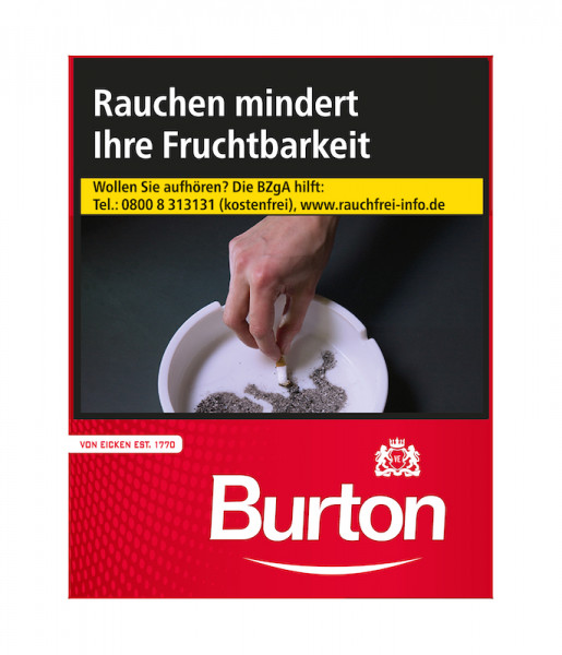 Burton Zigaretten Original Zigaretten XL-Box (8x25)