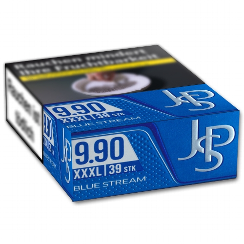 JPS Blue Stream Zigaretten XXXL-Box King Size Filter 5x37 | TABAK ...