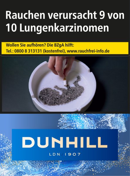 Dunhill Zigaretten KS Blue Giga (8x25)