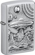 ZIPPO satin finish Plakette "Alien Life" 2007868