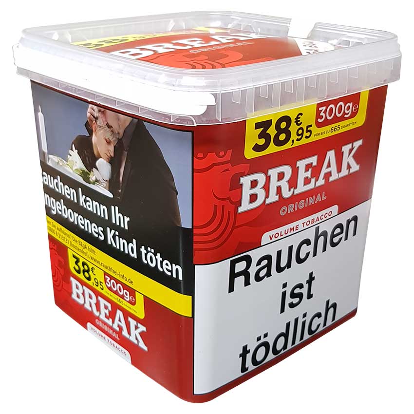 Zigarettentabak Break Original Volumen 300 G | TABAK-BÖRSE24.de