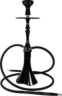 SHISTAR Shisha "Cairo" schwarz 2er/65cm