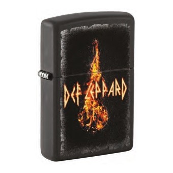 ZIPPO schwarz matt Def Leppard 60007175