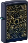 ZIPPO Navyblau gelasert "Elements" 60006974