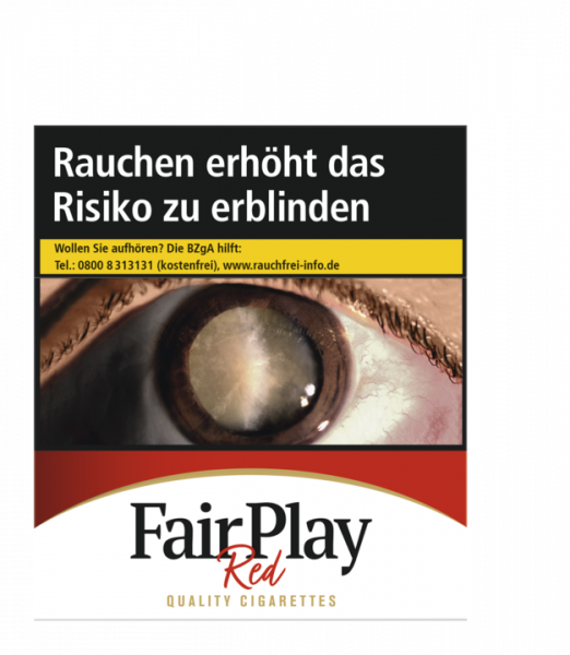 Fair Play Zigaretten Red Filter (8x22) / ALTER PREIS