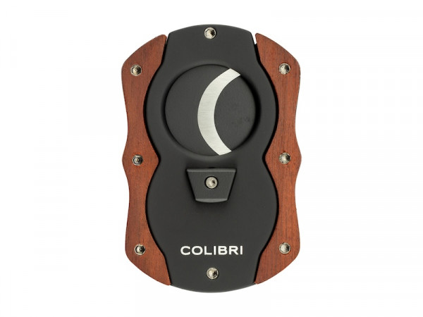 COLIBRI Zigarrenabschneider "Cut-Wood" rotbraun 22mm