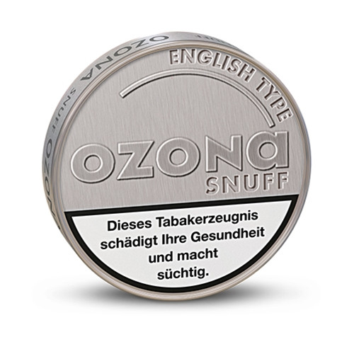 Ozona English Type Snuff Schnupftabak 6 Gramm