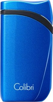 COLIBRI "Falcon" blau metallic Jet Schraegflamme