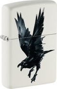 ZIPPO weiss color "Raven" 60007030