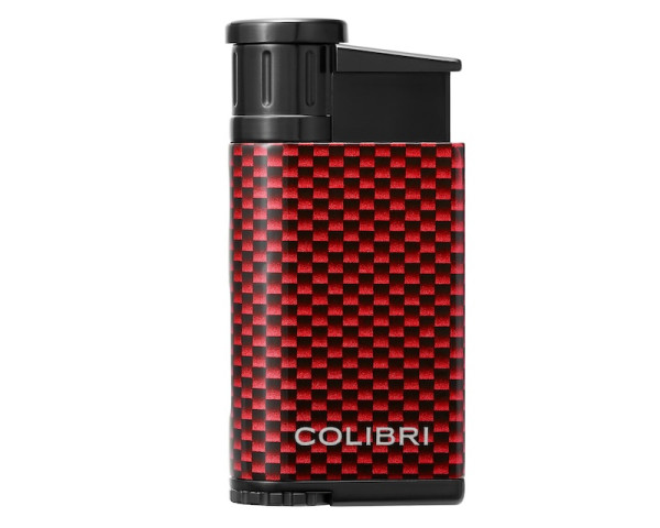 COLIBRI "Evo" Carbondesign rot Schraegflamme Laser