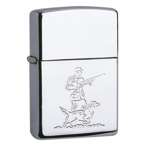 ZIPPO chrom poliert Hunter 60001477