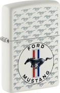 ZIPPO weiss color "Ford Mustang/Horse/Bars" 60006124