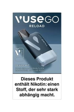 VUSE GO RELOAD DEVICE KIT BLACK