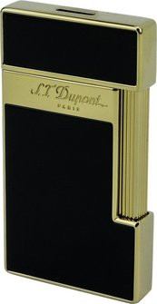 DUPONT Slimmy schwarz Lack/gold 028002 Jet