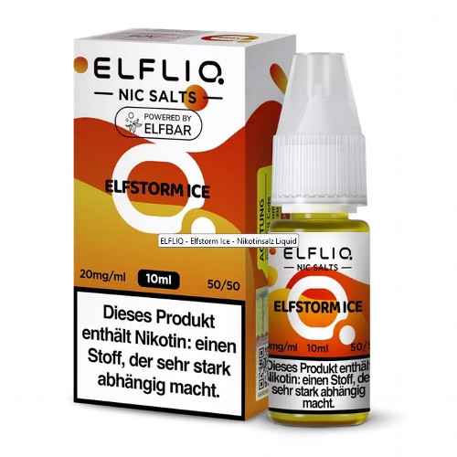 E-Liquid Nikotinsalz ELFBAR Elfliq Elfstorm Ice 20mg