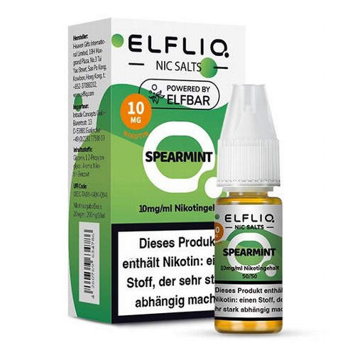 E-Liquid Nikotinsalz ELFBAR Elfliq Spearmint 10mg