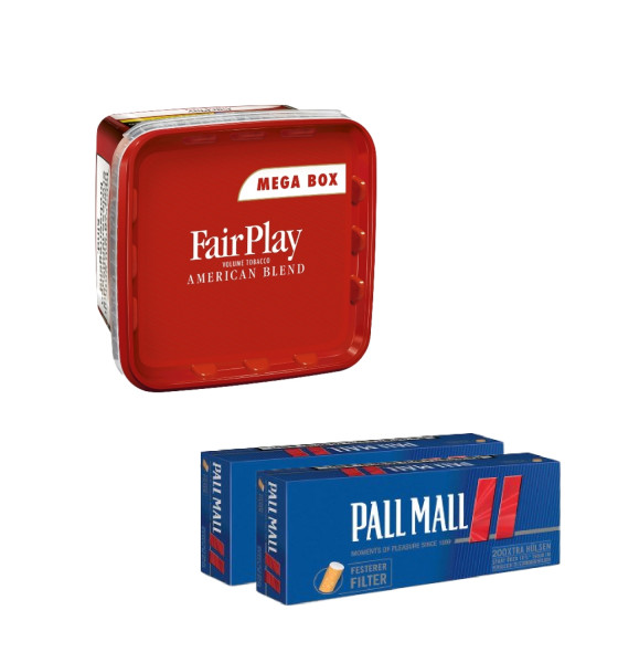 1x Fairplay Mega Box + 2x PM Rot Hülsen