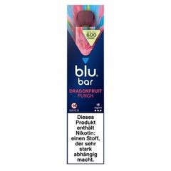 E-Zigarette BLU BAR Einweg Dragonfruit Punch 18 mg