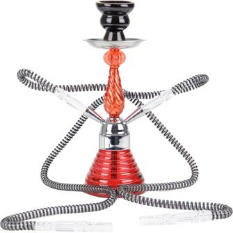 Shisha "Doha" rot 2er/30cm