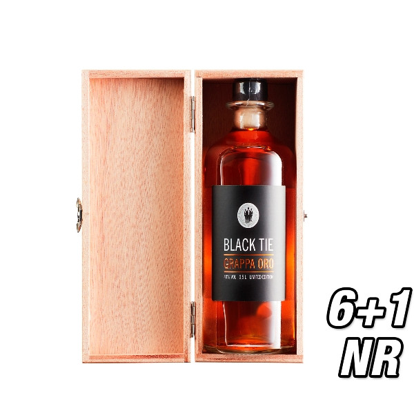 SET Grappa BLACK TIE 6 + 1 gratis