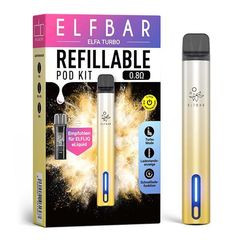 ELFBAR ELFA TURBO REFILL POD KIT GOLD