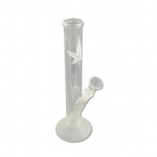 Bong Glas SAND LEAF 26 cm 34 mm Schliff 14,5 mm