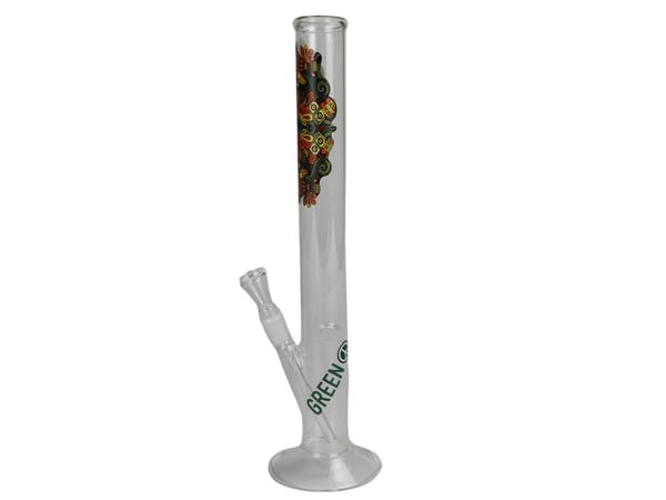 Bong Glas "Greenline", H 35cm, 33mm, S 14,5mm