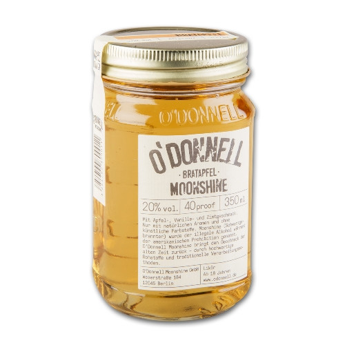 Likoer O'DONNELL MOONSHINE Bratapfel 20 % Vol.