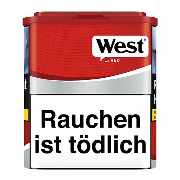 West Zigarettentabak Red Volumen Dose 38 Gramm