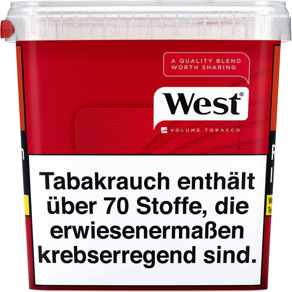 West Zigarettentabak Red Volume Tobacco 176 Gramm