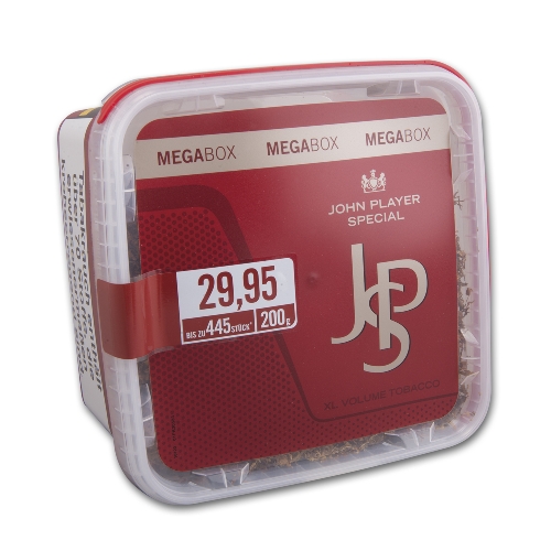 JPS Red Zigarettentabak XL Volume Tobacco 200 Gramm | TABAK-BÖRSE24.de