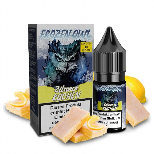 E-Liquid Nikotinsalz FROZEN OWL Zitronenkuchen 10mg