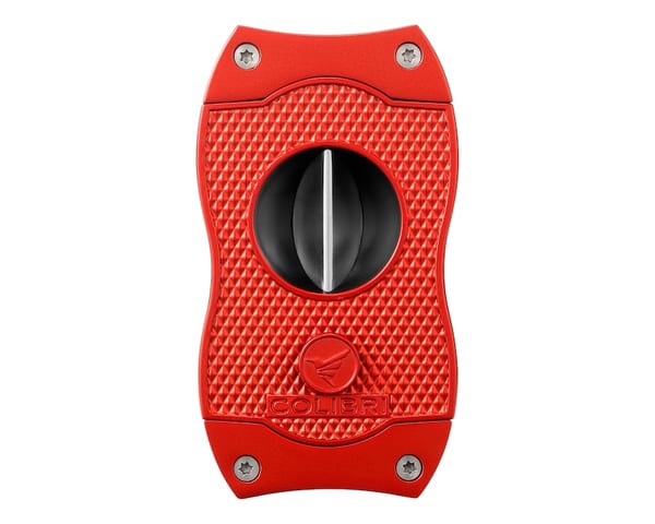 COLIBRI Zig.Abschneider"Diamond V-Cut" rot Kerbschnitt 23mm